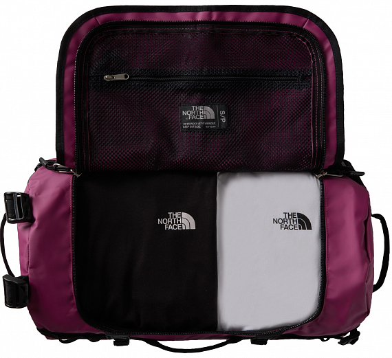 Баул The North Face Base Camp Duffel S Cyber Berry/Tnf Black - Фото 3 большая