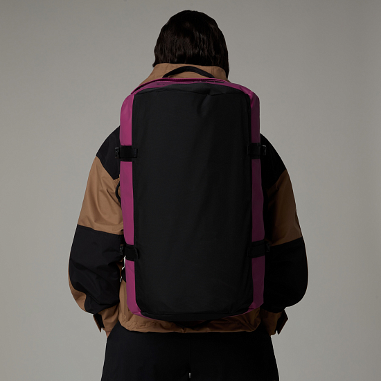 Баул The North Face Base Camp Duffel S Cyber Berry/Tnf Black - Фото 5 большая