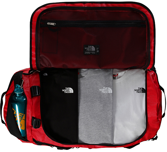 Баул The North Face Base Camp Duffel L Tnf Red/Tnf Black/NPF - Фото 3 большая