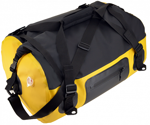 Гермосумка Germostar Ranger 70л Yellow/Black - Фото 2 большая