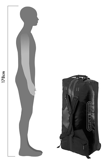 Баул Ortlieb Duffle RS 110 Black - Фото 11 большая