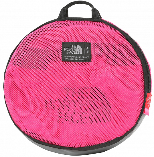 Баул The North Face Base Camp Duffel M Mr. Pink/TNF Black - Фото 5 большая