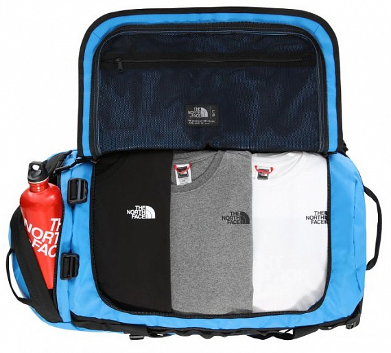 Баул The North Face Base Camp Duffel L Fanfare Green/TNF Black - Фото 3 большая