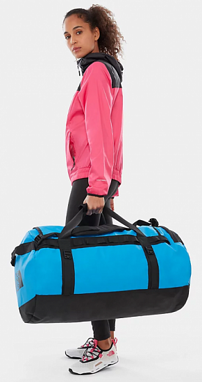 Баул The North Face Base Camp Duffel L Fanfare Green/TNF Black - Фото 5 большая