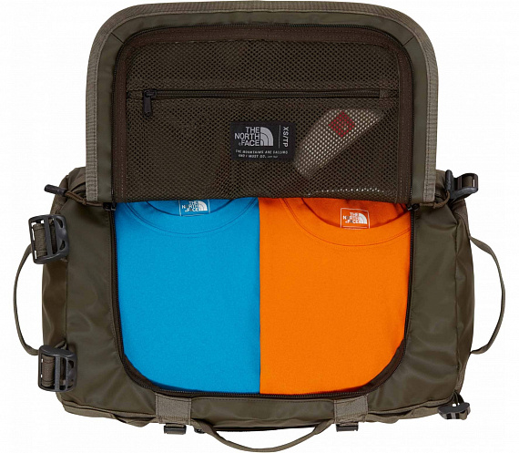 Баул The North Face Base Camp Duffel XS Taupe Green - Фото 2 большая