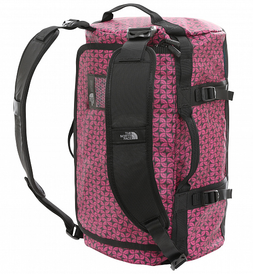 Баул The North Face Base Camp Duffel XS Festival Pink Melting Dome Print/TNF Black - Фото 3 большая