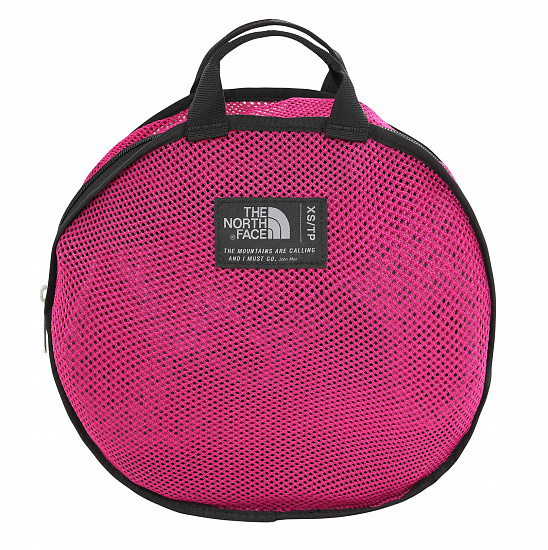 Баул The North Face Base Camp Duffel XS Festival Pink Melting Dome Print/TNF Black - Фото 4 большая