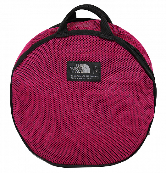 Баул The North Face Base Camp Duffel S Festival Pink Melting Dome Print/TNF Black - Фото 4 большая