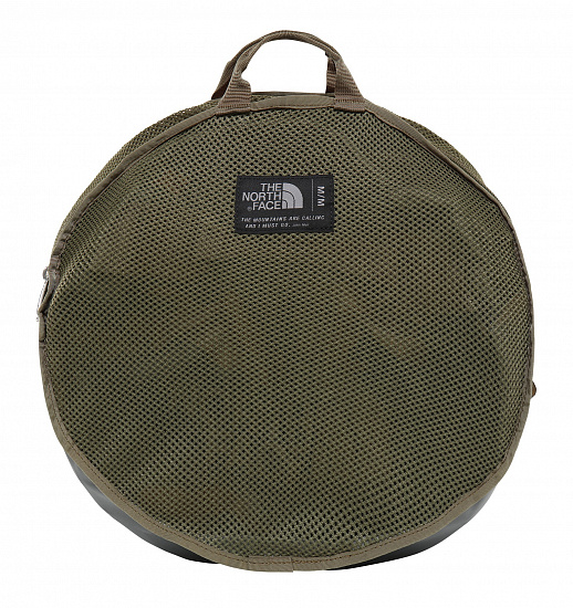 Баул The North Face Base Camp Duffel M Burnt Olive Green Waxed Camo Print/Burnt Olive - Фото 4 большая