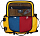 Баул The North Face Base Camp Duffel - XS Summit Gold-TNF Black - Фото 3 малая