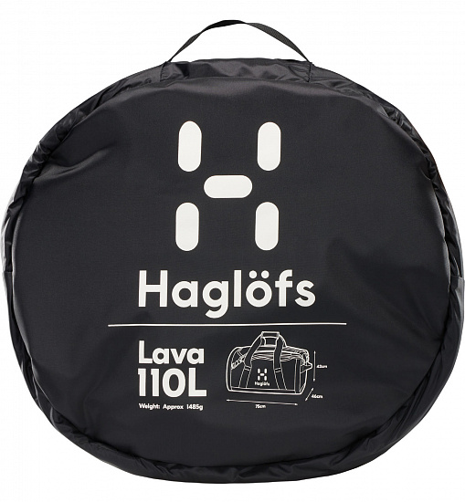 Баул Haglofs Lava 110 True Black - Фото 5 большая