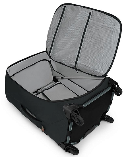 Сумка на колесах Osprey Ozone 4-Wheel 85L Black - Фото 4 большая