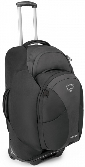 Сумка на колёсах Osprey Meridian 75 Metal Grey - Фото 2 большая