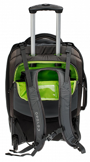 Сумка на колесах Osprey Meridian 60 Metal Grey - Фото 4 большая