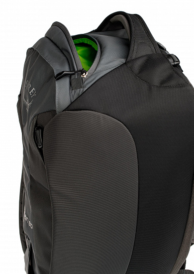 Сумка на колесах Osprey Meridian 60 Metal Grey - Фото 8 большая