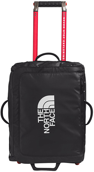 Сумка на колёсах The North Face Base Camp Voyager 21 Roller Tnf Black/Tnf White/Npf - Фото 1 большая