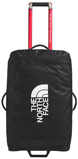 Сумка на колёсах The North Face Base Camp Voyager 29 Roller Tnf Black/Tnf White/Npf - Фото 1 большая