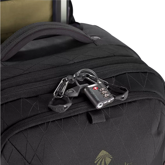 Сумка на колесах Eagle Creek Gear Warrior 4-Wheel International Carry On Jet Black - Фото 8 большая