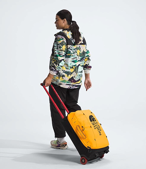 Сумка на колёсах The North Face Base Camp Rolling Thunder 22 Summit Gold/Tnf Black/N - Фото 6 большая