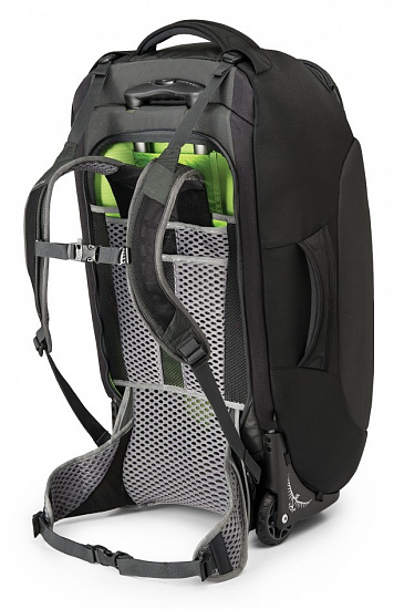 Сумка на колёсах Osprey SoJourn 80 Flash Black - Фото 3 большая