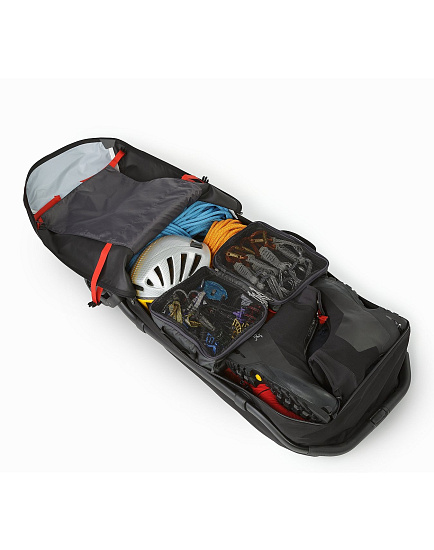 Сумка на колесах Arcteryx V110 Rolling Duffel Black - Фото 11 большая