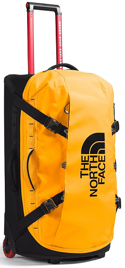 Сумка на колёсах The North Face Base Camp Rolling Thunder 28 Summit Gold/TNF Black/N - Фото 1 большая