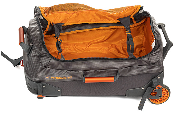 Сумка на колесах Lowe Alpine AT Wheelie 60 Anthracite/Tangerine - Фото 10 большая
