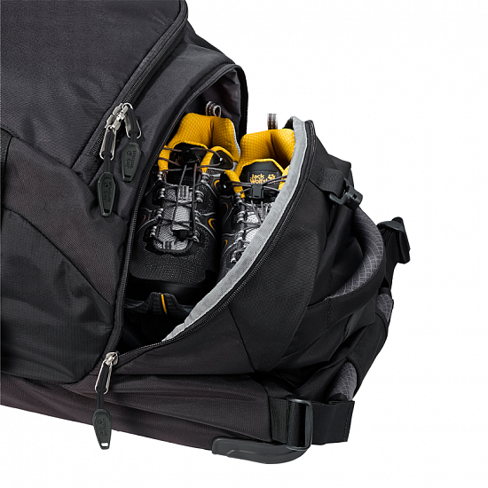 Сумка Jack Wolfskin Freight Train 90 Black - Фото 2 большая