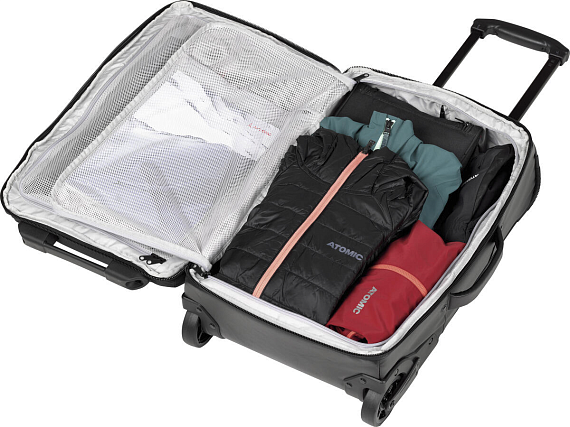 Сумка на колесах Atomic Cabin Trolley Black/Black - Фото 2 большая