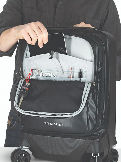 Сумка Osprey Transporter Hardside Hybrid 36L Black - Фото 8 большая