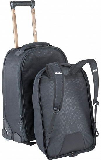 Сумка на колесах Evoc Terminal Bag Black - Фото 3 большая
