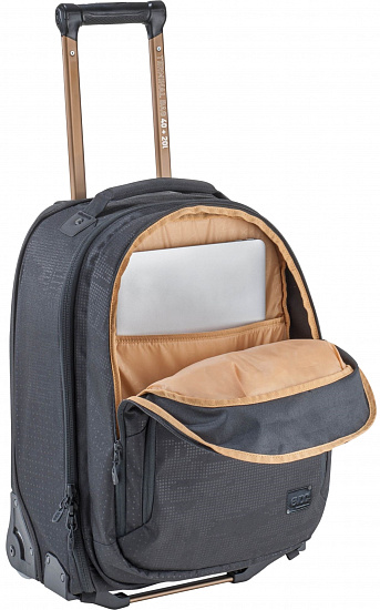 Сумка на колесах Evoc Terminal Bag Black - Фото 5 большая