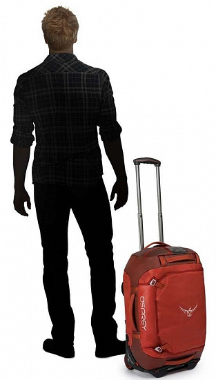 Сумка на колесах Osprey Rolling Transporter 40 Ruffian Red - Фото 4 большая