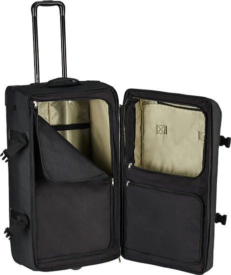 Сумка на колёсах Head Freeride Travelbag Black - Фото 2 большая