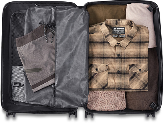 Сумка на колесах Dakine Concourse Hardside Carry On Ashcroft Camo - Фото 3 большая