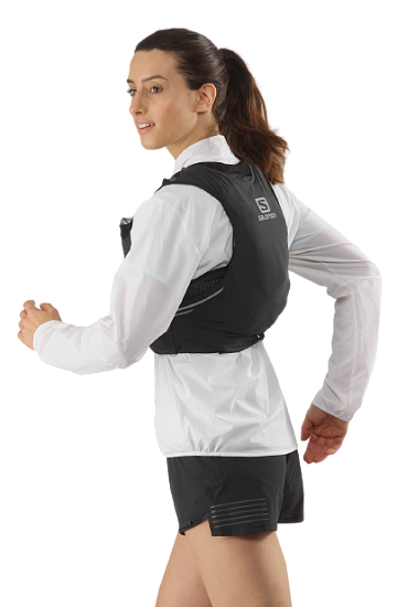 Рюкзак Salomon Sense Pro 5 Set Black - Фото 3 большая