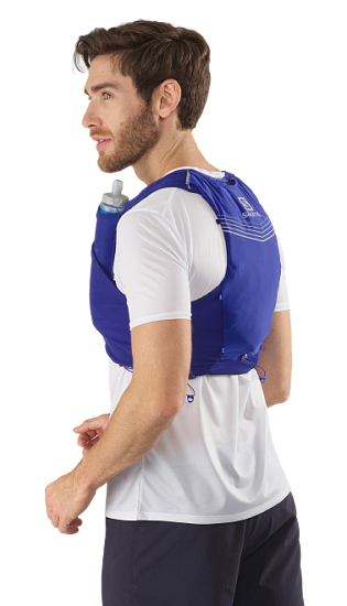 Рюкзак Salomon Adv Skin 5 Set Clematis Blue/Ebon - Фото 3 большая