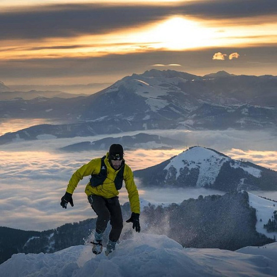 Рюкзак Salomon Adv Skin 5 Set Clematis Blue/Ebon - Фото 6 большая