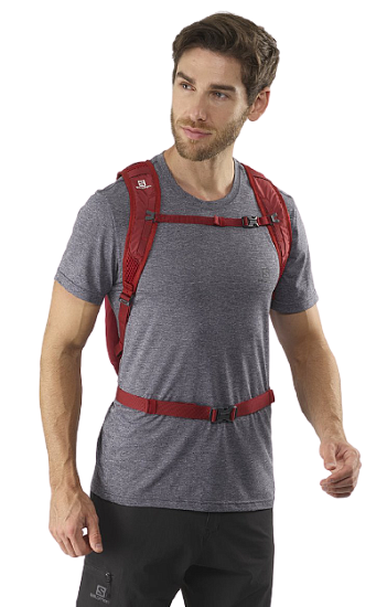 Рюкзак Salomon Trailblazer 10 Red Chili/Rd Dahli - Фото 4 большая