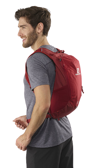 Рюкзак Salomon Trailblazer 10 Red Chili/Rd Dahli - Фото 5 большая