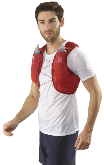 Рюкзак Salomon Active Skin 4 Set Valian/Rd Dahli - Фото 2 большая