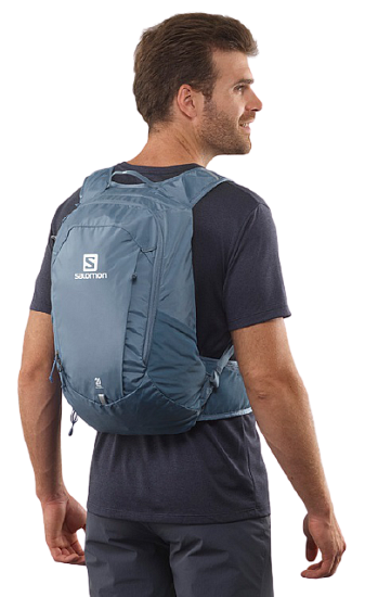 Рюкзак Salomon Trailblazer 20 Copen Blue - Фото 2 большая