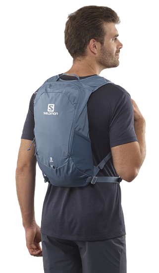 Рюкзак Salomon Trailblazer 10 Copen Blue - Фото 3 большая
