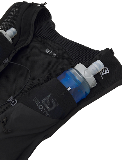 Рюкзак Salomon Sense Pro 10 Set Black - Фото 3 большая