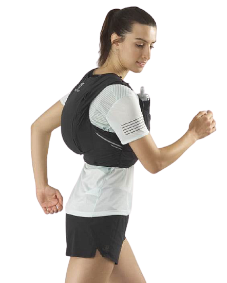 Рюкзак Salomon Sense Pro 10 Set Black - Фото 7 большая