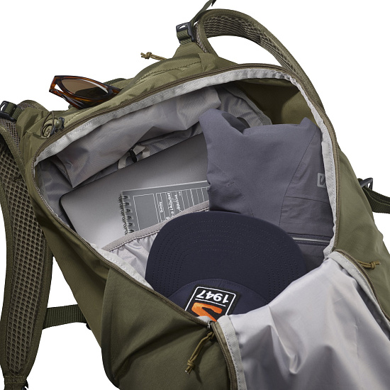 Рюкзак Salomon Trailblazer 30 Martini Olive/Olive Night/Ebony - Фото 3 большая