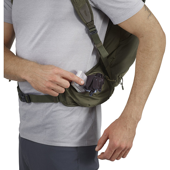 Рюкзак Salomon Trailblazer 30 Martini Olive/Olive Night/Ebony - Фото 5 большая