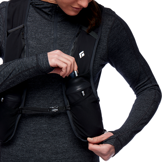 Рюкзак Black Diamond Distance 4 Hydration Vest Ultra Blue - Фото 4 большая