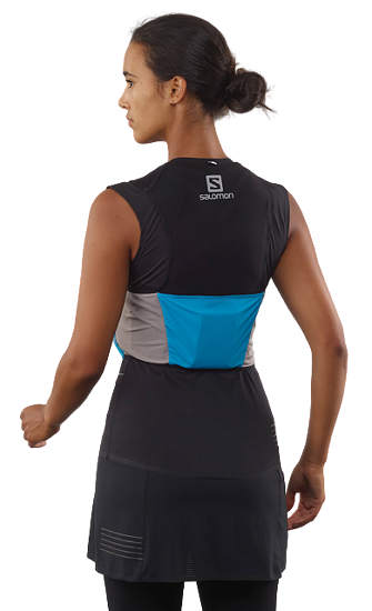 Рюкзак Salomon S/Lab Sense 2 Set Transcend Blue - Фото 2 большая