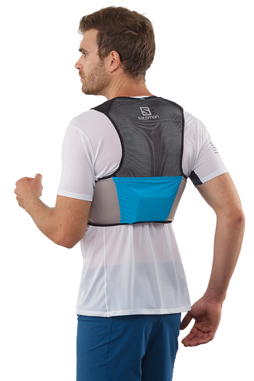Рюкзак Salomon S/Lab Sense 2 Set Transcend Blue - Фото 4 большая